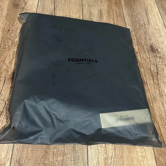 Essentials Fear of God Stretch Limo Black Hoodie and Sweatpants Set - Picture 6 of 16